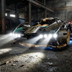 AoreSpty 975pc 1:14 Scale RC Supercar Kit | APP & Remote Control, LED Lights, STEM Toy for Ages 10+ | Build Your Dream Car
