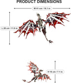AoreSpty 3D Metal Puzzles for Adults, 497Pcs Dragon Steel Model Kit