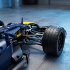 F1 RC Car Kit 1:10 Scale - 56cm Formula 1 Model w/RC Power System, LED Lights & Sticker Set, STEM Building Toy w/Mechanical Linkages Ages 8+