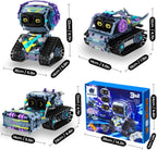 STEM Robot Kit 3-in-1 for Kids Ages 8-10 | 519-Piece Excavator Robot Car Build Set | App & Remote Control STEM Robotics Educational Toys Gift
