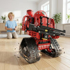 STEM Robot Kit 5-in-1 for Kids Ages 8-14 | 495-Piece Build Excavator & Robot | App Coding RC Robots STEM Educational Toys Teen Birthday Gift