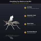 AoreSpty M3 Mechanical Bee detail 4