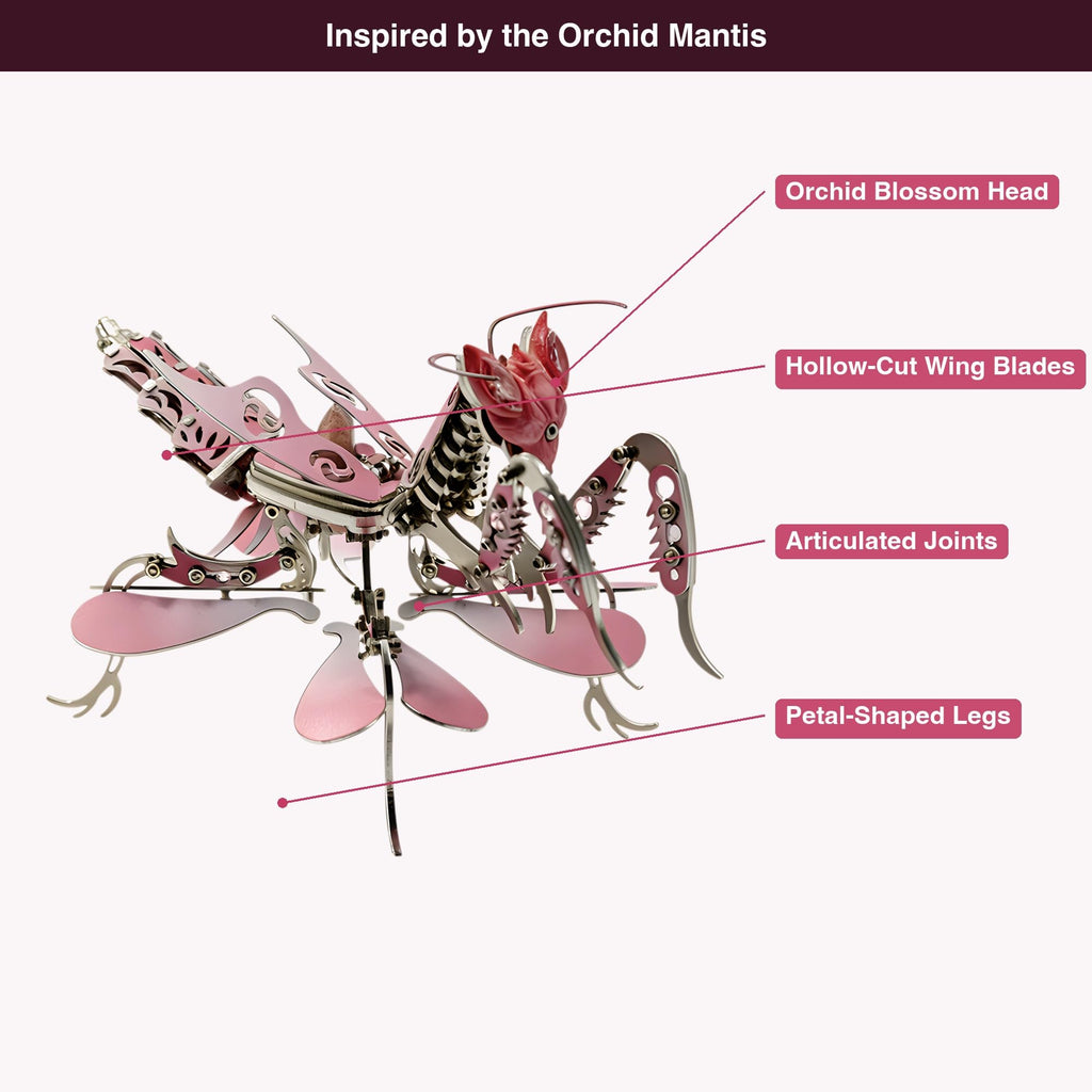 AoreSpty M5 Floral Mechanical Insect detail 3